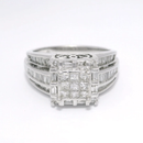 Timanttisormus Valkokulta - Timanttisormukset - Muut valmistajat | Caratia