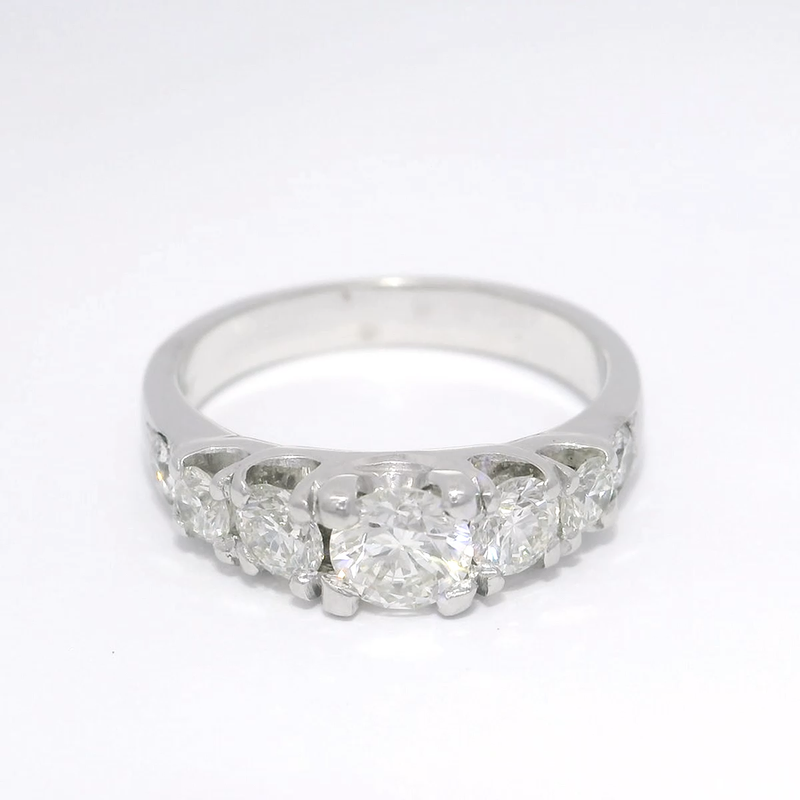 Timanttisormus 1.13ct | Valkokulta - Timanttisormukset - Muut valmistajat | Caratia