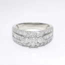 Timanttisormus Story of Love 0.91ct | Valkokulta - Timanttisormukset - Princess/Story of Love | Caratia