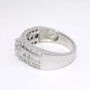 Timanttisormus Story of Love 0.91ct | Valkokulta - Timanttisormukset - Princess/Story of Love | Caratia