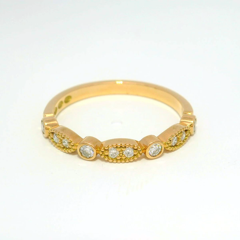 Princess Charlene timanttisormus 0.21ct | Kulta - Timanttisormukset - Princess/Story of Love | Caratia