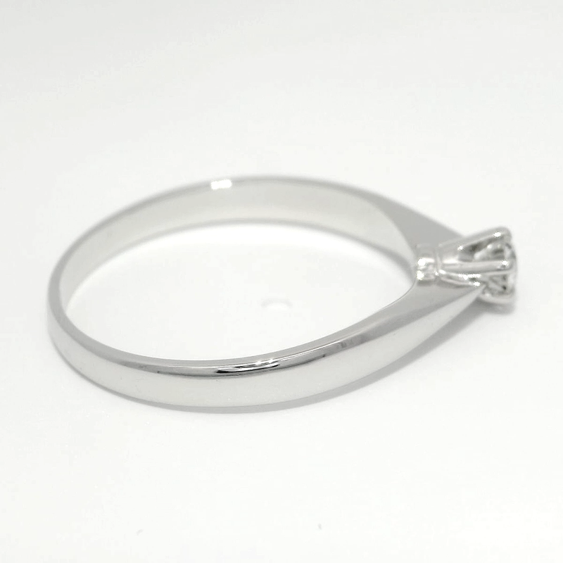 Timanttisormus 0.17ct | Valkokulta - Timanttisormukset - Muut valmistajat | Caratia