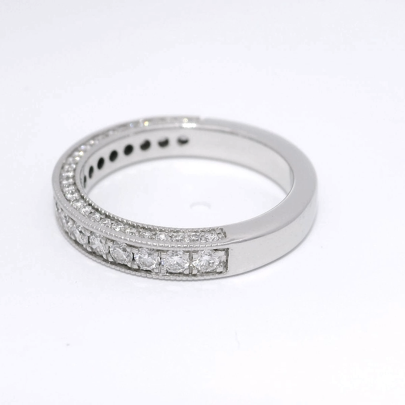 Story of Love timanttisormus 0.50ct | Valkokulta - Timanttisormukset - Princess/Story of Love | Caratia