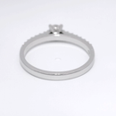 Timanttikoru 0.42ct | Valkokulta - Timanttisormukset - Muut valmistajat | Caratia