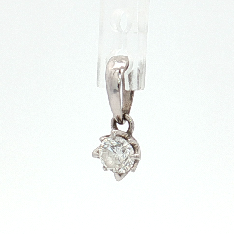 Timanttiriipus 0.15ct | Valkokulta - Timanttiriipukset ja -kaulakorut - Muut valmistajat | Caratia