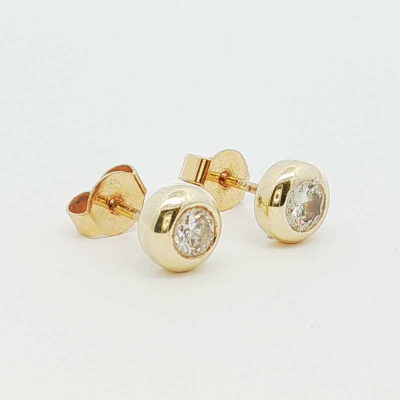 Timanttikorvakorut 0.40ct | Kulta - Timanttikorvakorut - Muut valmistajat | Caratia