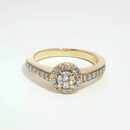 Story of Love timanttisormus 0.44ct | Kulta - Timanttisormukset - Princess/Story of Love | Caratia