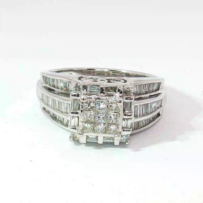 Timanttisormus 1.30ct | Valkokulta - Timanttisormukset - Muut valmistajat | Caratia
