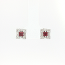 Timanttikorvakorut 0.06ct | Valkokulta - Timanttikorvakorut - Muut valmistajat | Caratia