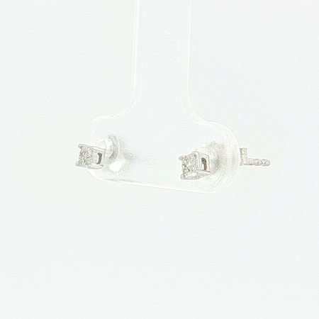 Timanttikorvakorut 0.03ct | Valkokulta - Timanttikorvakorut - Muut valmistajat | Caratia