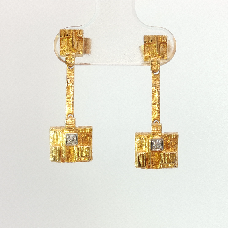 Lapponia timanttikorvakorut 0.04ct | Kulta - - Caratia | Caratia