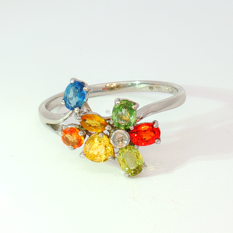 Timanttisormus 0.015ct | Valkokulta - - Caratia | Caratia