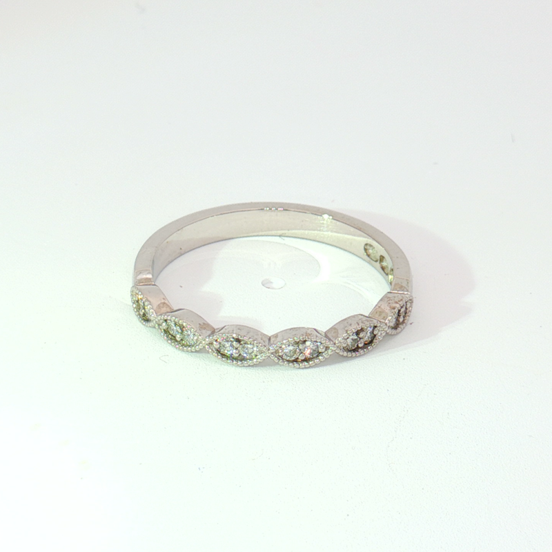 Timanttisormus 0.12ct | Valkokulta - - Caratia | Caratia