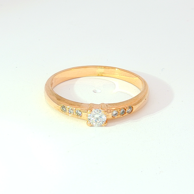 Timanttisormus 0.14ct | Kulta - - Caratia | Caratia