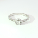 Timanttisormus 0.25ct | Valkokulta - - Caratia | Caratia