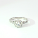 Timanttisorms 0.33ct | Valkokulta - - Caratia | Caratia