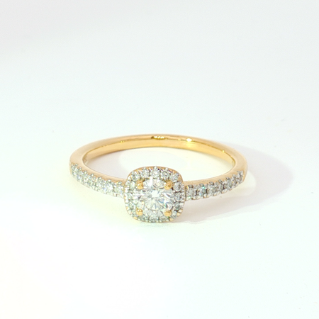 Story of Love timanttisormus 0.48ct | Kulta - Timanttisormukset - Princess/Story of Love | Caratia