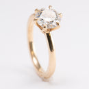 Moissaniittisormus 2ct | Kulta - Timanttisormukset - Muut valmistajat | Caratia