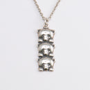 Kalevala Karhu Karhunpoika riipus | Hopea - Riipukset ja kaulakorut - Kalevala Koru | Caratia