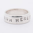 Efva Attling From Here To Eternity Stamped sormus | Hopea - Sormukset - Efva Attling | Caratia