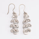 Kalevala Koru Hiidenhirvi korvakorut | Hopea - Korvakorut - Kalevala Koru | Caratia