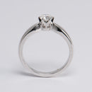 Kultajousi Princess Belle timanttisormus 0.40ct | Valkokulta - Timanttisormukset - Muut valmistajat | Caratia