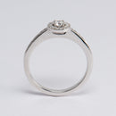 Story of Love timanttisormus 0.29ct | Valkokulta - Timanttisormukset - Princess/Story of Love | Caratia