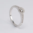 Story of Love timanttisormus 0.29ct | Valkokulta - Timanttisormukset - Princess/Story of Love | Caratia