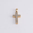 Timanttiriipus risti 0.07ct | Kulta - Timanttiriipukset ja -kaulakorut - Muut valmistajat | Caratia