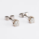 Timanttikorvakorut 0.40ct | Valkokulta - Timanttikorvakorut - Muut valmistajat | Caratia