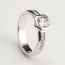 Löwenmark Oy timanttisormus 0.08ct | Valkokulta - Timanttisormukset - Muut valmistajat | Caratia