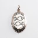 Auran Kultaseppä Kalat medaljonki | Hopea - Riipukset ja kaulakorut - Auran Kultaseppä | Caratia