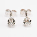 Timanttikorvakorut 0.12ct | Valkokulta - Timanttikorvakorut - Kupittaan Kulta | Caratia