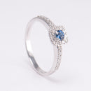 Silván timanttisormus 0.23ct | Valkokulta - Timanttisormukset - Laatukoru | Caratia