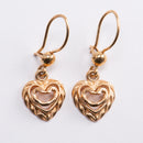 Kalevala Koru Talon sydän-korvakorut | Kulta - Korvakorut - Kalevala Koru | Caratia