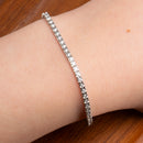 Story of Love timanttirannekoru 2.00ct | Valkokulta - Timanttirannekorut - Princess/Story of Love | Caratia