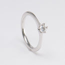 Timanttisormus 0.20ct | Valkokulta - Timanttisormukset - Muut valmistajat | Caratia