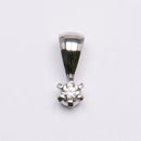 Kultakeskus timanttiriipus 0.10ct | Valkokulta - Timanttiriipukset ja -kaulakorut - Kultakeskus | Caratia