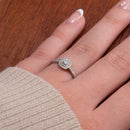 Story of Love Tokyo timanttisormus 0.42ct | Valkokulta - Timanttisormukset - Princess/Story of Love | Caratia