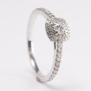 Story of Love Tokyo timanttisormus 0.42ct | Valkokulta - Timanttisormukset - Princess/Story of Love | Caratia