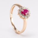 Timanttisormus 0.05ct | Kulta - Timanttisormukset - Princess/Story of Love | Caratia