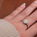 Timanttisormus 0.16ct | Kulta - Timanttisormukset - Princess/Story of Love | Caratia