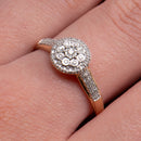 Timanttisormus 0.16ct | Kulta - Timanttisormukset - Princess/Story of Love | Caratia