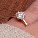Moissaniittisormus 1ct | Kulta - Timanttisormukset - Muut valmistajat | Caratia