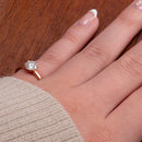 Moissaniittisormus 1ct | Kulta - Timanttisormukset - Muut valmistajat | Caratia