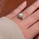 Timanttisormus 0.06ct | Valkokulta - Timanttisormukset - Muut valmistajat | Caratia