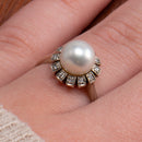 Timanttisormus 0.06ct | Valkokulta - Timanttisormukset - Muut valmistajat | Caratia