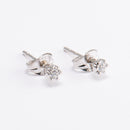 Timanttikorvakorut 0.10ct | Valkokulta - Timanttikorvakorut - Muut valmistajat | Caratia