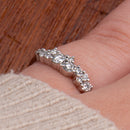 Princess timanttisormus 0.30ct | Valkokulta - Timanttisormukset - Princess/Story of Love | Caratia