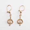 Kalevala Koru Karjalainen nauhapunos korvakorut | Kulta - Korvakorut - Kalevala Koru | Caratia